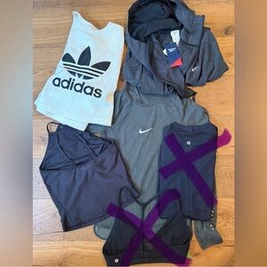 Athletic athleisure Sport Nike adidas Reebok lululemon small/medium bundle